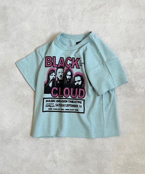 Life Support Products(ライフサポートプロダクツ)の「デイリープリントTee(80~150cm)(Tシャツ/カットソー・キッズ・杢グレー/ライトピンク/ダークブルー/ブラック/ベージュ/オレンジ/バイオレット/ホワイト/レッド/ブルー/ライトグリーン/アイボリー/イエロー/オフホワイト/グリーン/パープル/チャコール/ネイビー/ライトブルー/ブラウン・95/140/120/90/150/130/80/100/110)」の13枚目の写真