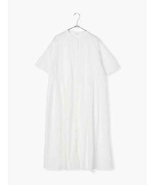 sm2rhythm（サマンサモスモスリズム）の「幾何学柄刺繍ワンピース（ワンピース・レディース・ブラック/オフホワイト/ブルー・F）」の19枚目の写真