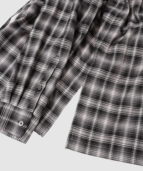 DAIRIKU（ダイリク）の「Ribbon Tie Check Shirt（シャツ/ブラウス