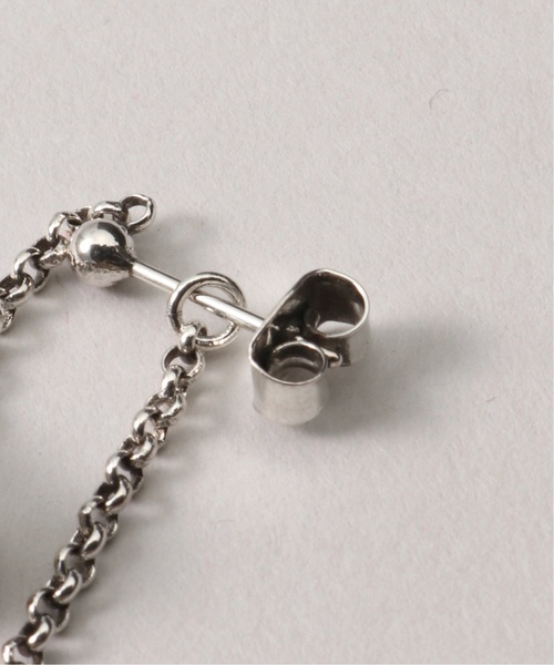 PHILIPPE AUDIBERT(フィリップ オーディベール)の「【PHILIPPE AUDIBERT】Kira earring:ピアス(両耳用)(ピアス(両耳用)・レディース・シルバー・FREE)」の4枚目の写真