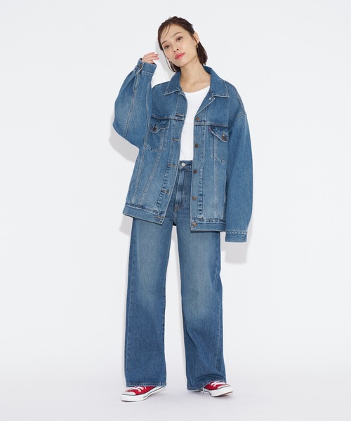 【セール】Levi's/リーバイス RIBCAGE WIDE LEG（デニムパンツ）｜Levi's（リーバイス）
