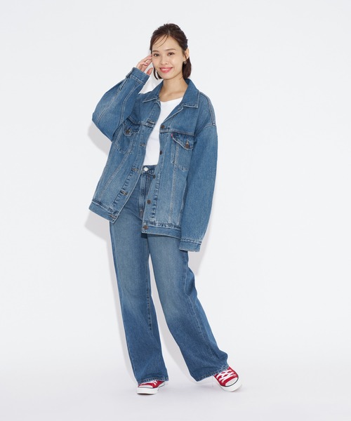 【セール】Levi's/リーバイス RIBCAGE WIDE LEG（デニムパンツ）｜Levi's（リーバイス）