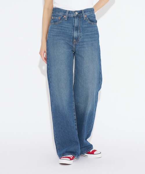 【セール】Levi's/リーバイス RIBCAGE WIDE LEG（デニムパンツ）｜Levi's（リーバイス）