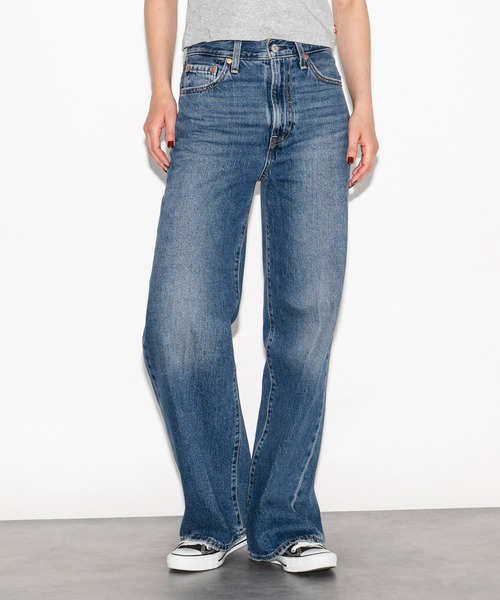 【セール】Levi's/リーバイス RIBCAGE WIDE LEG（デニムパンツ）｜Levi's（リーバイス）