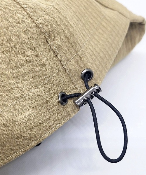 DAY CLOSET（デイ クローゼット）の「レディース 格子柄ワッフルキャスケット（キャスケット・レディース・ブラック/ベージュ系その他・ONE SIZE）」の6枚目の写真