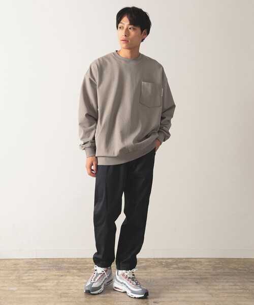 B:MING by BEAMS（ビーミングバイビームス）の「B:MING by BEAMS / ストレッチチノクロス ジョガー パンツ（チノパンツ・メンズ・ブラック/オリーブ/ベージュ・SMALL/MEDIUM/LARGE/X-LARGE）」の6枚目の写真