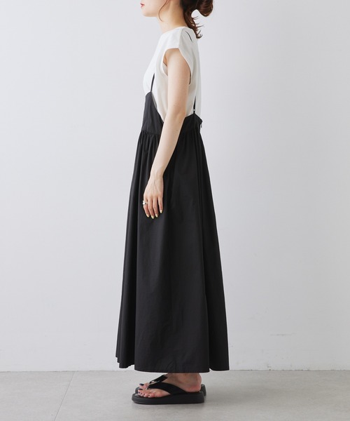 PUAL CE CIN(ピュアルセシン)の「【2023AW】万能カットソーセットキャミワンピース(ワンピース・レディース・ベージュ/ブラック・FREE)」の13枚目の写真