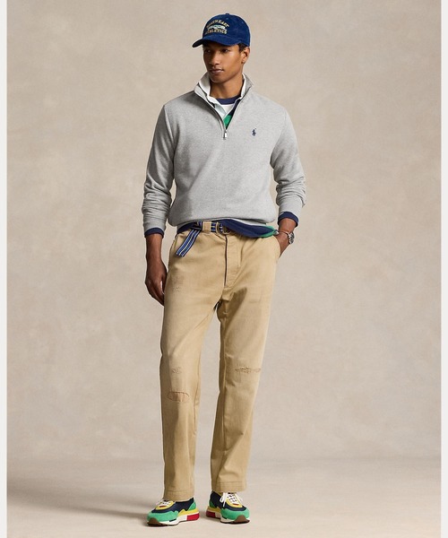 POLO RALPH LAUREN(ポロ ラルフ ローレン)の「RL フリース スウェットシャツ(スウェット・メンズ・グレー系・S/M/L/XL/XS/XXL)」の5枚目の写真