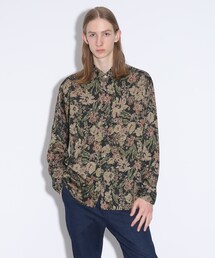 tk.TAKEO KIKUCHI | ジャガードゴブラン＆ペイズリーシャツ(シャツ/ブラウス)