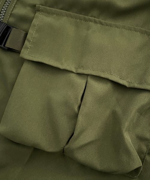 BENDER TOKYO(ベンダートウキョウ)の「【BENDER TOKYO】ユーティリティポケット ミリタリーベスト(ベスト・メンズ・ブラック/オリーブ・M/L)」の10枚目の写真