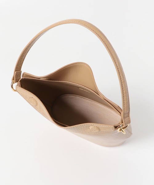 URBAN RESEARCH ROSSO WOMEN（アーバンリサーチ　ロッソ）の「クロコワンハンドルバッグ（ハンドバッグ・レディース・ベージュ/グレー系その他・-）」の11枚目の写真