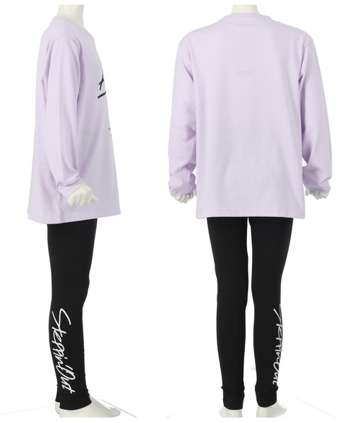 ANAP kids（アナップキッズ）の「お着替え3点SET（Tシャツ/カットソー・キッズ・ブラック/ラベンダー/ホワイト・110cm/100cm/130cm/120cm）」の14枚目の写真