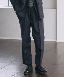 EDIFICE | E.フレンチ ツータック テーパードパンツ(スラックス)