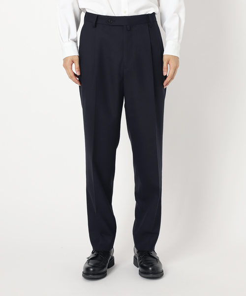 EDIFICE（エディフィス）の「E.フレンチ ツータック テーパードパンツ