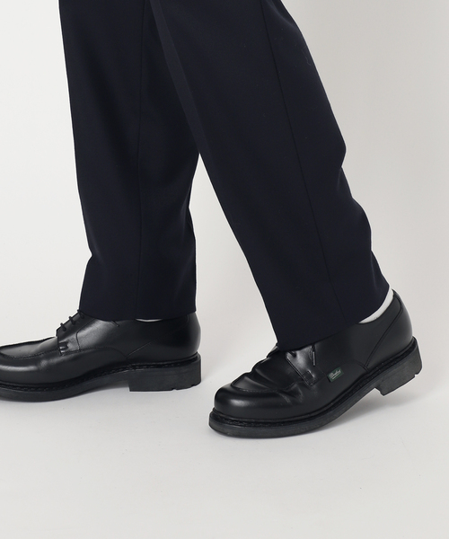 EDIFICE（エディフィス）の「E.フレンチ ツータック テーパードパンツ（スラックス・メンズ・ネイビー・48/46/44）」の11枚目の写真