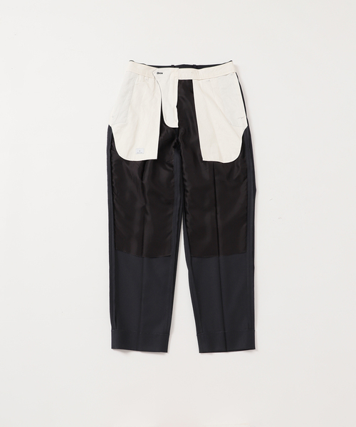 EDIFICE（エディフィス）の「E.フレンチ ツータック テーパードパンツ（スラックス・メンズ・ネイビー・48/46/44）」の15枚目の写真