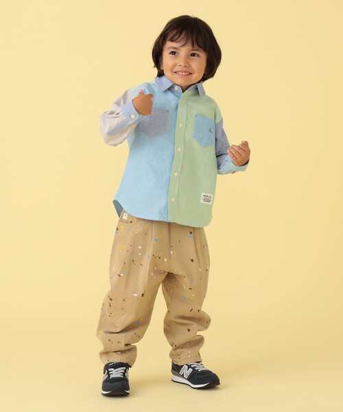 BEAMS mini（ビームスミニ）の「BEAMS mini / ファーマーパンツ（90～150cm）（その他パンツ・キッズ・ベージュ/ネイビー/オリーブ・100/110/130/140/150/90/120）」の16枚目の写真