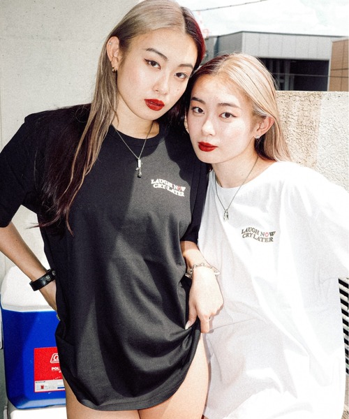 ZOZOTOWN限定】LHP×ANKAN(ANRI&KANNA)/CLOWN BACK PRINT TEE（T