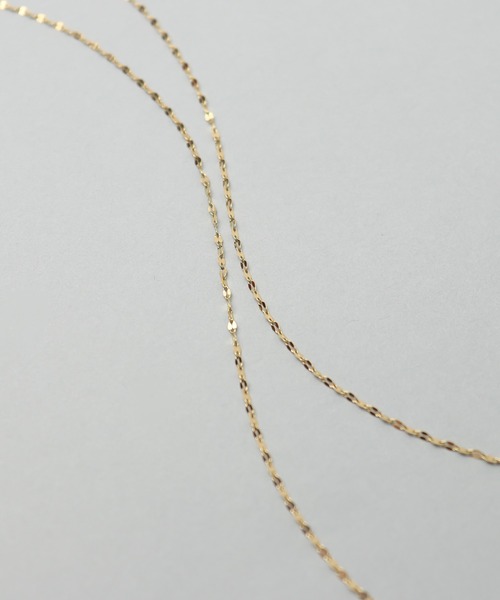 ieLS（イエルズ）の「金属アレルギー対応「ieLS」ステンレス　ペタルチェーン　ネックレス（ネックレス・レディース・シルバー/ピンクゴールド/ゴールド・39cm/45cm/52cm）」の7枚目の写真