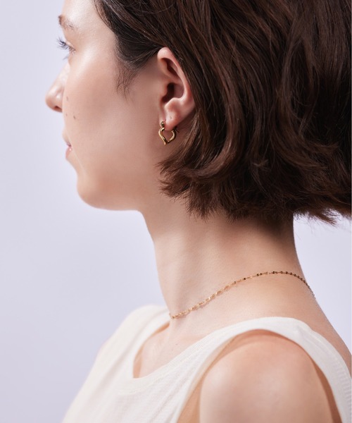 ieLS（イエルズ）の「金属アレルギー対応「ieLS」ステンレス　ペタルチェーン　ネックレス（ネックレス・レディース・シルバー/ピンクゴールド/ゴールド・39cm/45cm/52cm）」の5枚目の写真