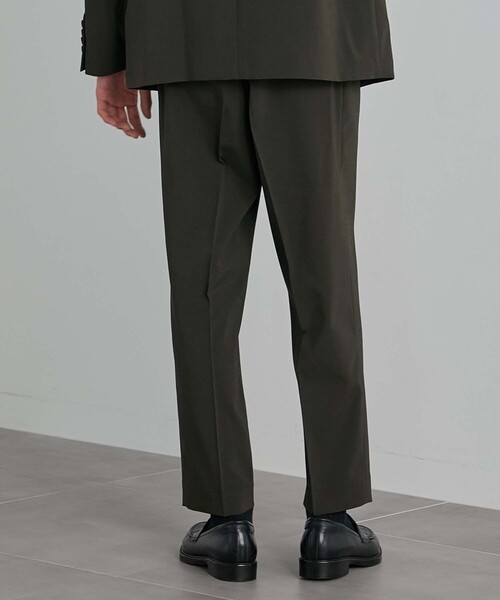 UNITED TOKYO（ユナイテッドトウキョウ）の「撥水ストレッチRELAX WOOL テーパードスラックス（スラックス・メンズ・ストライプ/ブラック/ダークグレー・1/3/2）」の9枚目の写真