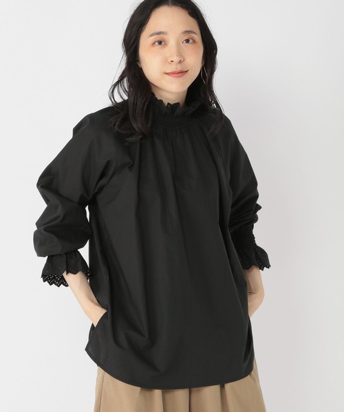 studio CLIP（スタディオクリップ）の「《days》刺繍ハイネック