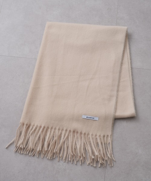 COLONY 2139（コロニートゥーワンスリーナイン）の「リサイクルポリストール（ストール/ショール・メンズ・チャコールグレー/ブルー/ブラック/ベージュ・FREE）」の7枚目の写真