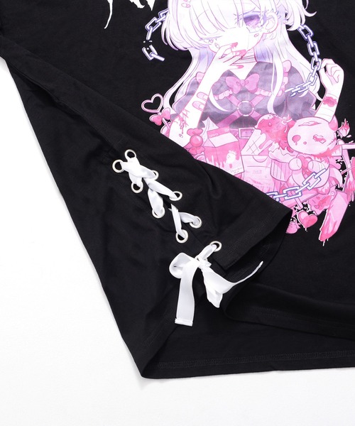 サイコネーション PSYCHO☆NATION ろろコラボ Tシャツ 白 Revo.（レボ）の「［PSYCHO☆NATION サイコネーション