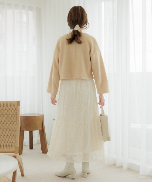 flower（フラワー）の「スパークルハートクリップ（バレッタ/ヘアクリップ・レディース・ブラウン/アイボリー・FREE）」の13枚目の写真