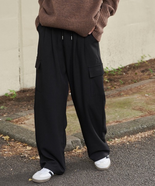 Auntie Rosa Holiday(アンティローザホリデー)の「カーゴスラックス / サイズ展開あり(カーゴパンツ・レディース・グレー/ブラック・S/M)」の21枚目の写真