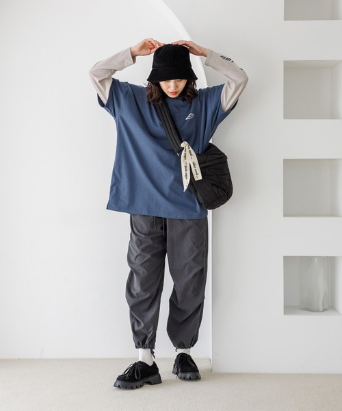 niko and...（ニコアンド）の「オリジナルコーデュロイバケットハット（ハット・レディース・ベージュ/ブラック・FREE）」の16枚目の写真