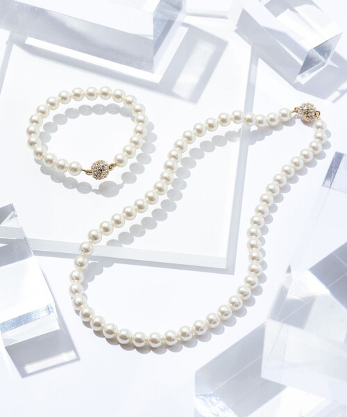 23区（ニジュウサンク）の「3WAY パール ネックレス（ネックレス・レディース・シルバー系/ゴールド系・F）」の4枚目の写真