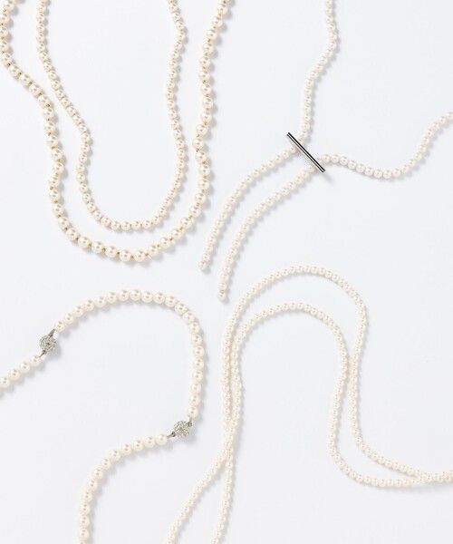 23区（ニジュウサンク）の「3WAY パール ネックレス（ネックレス・レディース・シルバー系/ゴールド系・F）」の6枚目の写真