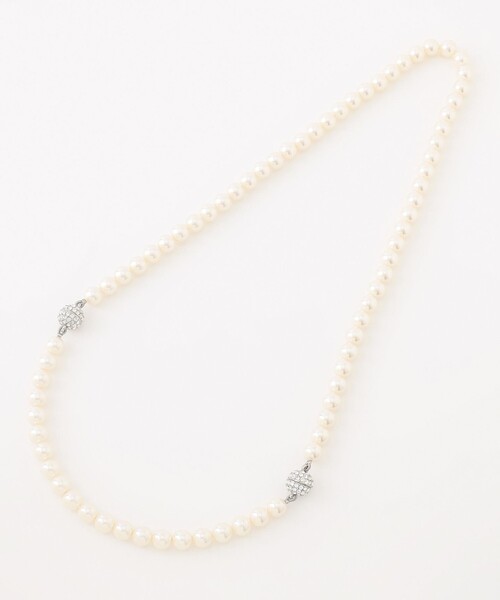 23区（ニジュウサンク）の「3WAY パール ネックレス（ネックレス・レディース・シルバー系/ゴールド系・F）」の7枚目の写真