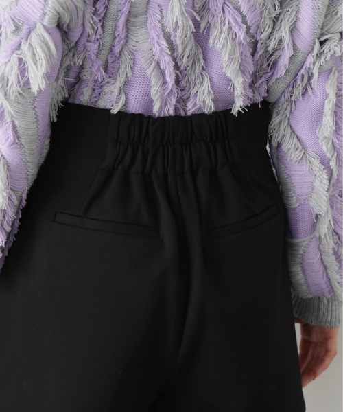 FREE'S MART（フリーズマート）の「◆ハイウエストフロントポケットショートパンツ（その他パンツ・レディース・ブラック/ベージュ・SMALL/MEDIUM）」の10枚目の写真