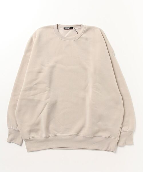 FUNALIVE(ファンアライブ)の「Dolman crewneck sweatshirt / ドルマンクルーネックスウェットトレーナー unisex(スウェット・メンズ・ヘザーチャコール/グレイッシュベージュ/ブラック/パープル/オートミール・M/L/XL)」の4枚目の写真