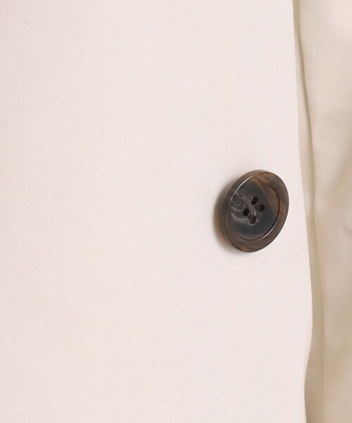 OPAQUE.CLIP（オペークドットクリップ）の「◆≪通勤・セレモニー対応≫ 撥水トレンチコート【洗濯機洗い可/花粉対応/撥水加工】（トレンチコート・レディース・ライトベージュ/ベージュ・36/40/42/38）」の13枚目の写真