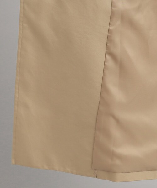 OPAQUE.CLIP（オペークドットクリップ）の「◆≪通勤・セレモニー対応≫ 撥水トレンチコート【洗濯機洗い可/花粉対応/撥水加工】（トレンチコート・レディース・ライトベージュ/ベージュ・36/40/42/38）」の18枚目の写真