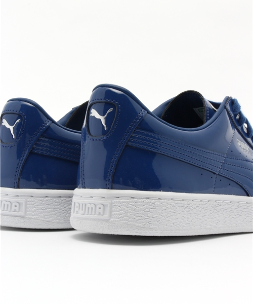 PUMA（プーマ）の「プーマバスケット MATTE & SHINE (UNISEX)（スニーカー・メンズ・ホワイト/レッド/ブラック/ブルー・27.0cm/28.5cm/26.0cm/25.0cm/28.0cm/29.0cm/22.5cm/25.5cm/24.5cm/24.0cm/23.5cm/30.0cm/23.0cm/31cm/26.5cm/27.5cm）」の15枚目の写真