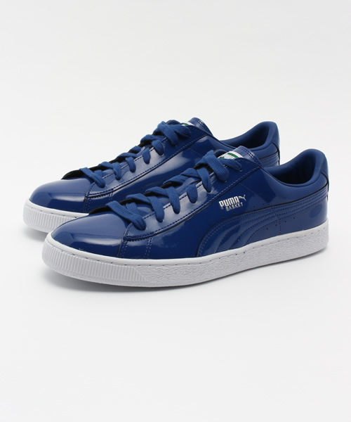 PUMA（プーマ）の「プーマバスケット MATTE & SHINE (UNISEX)（スニーカー・メンズ・ホワイト/レッド/ブラック/ブルー・27.0cm/28.5cm/26.0cm/25.0cm/28.0cm/29.0cm/22.5cm/25.5cm/24.5cm/24.0cm/23.5cm/30.0cm/23.0cm/31cm/26.5cm/27.5cm）」の7枚目の写真