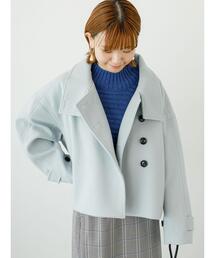 Lugnoncure（ルノンキュール）の「アシンメトリーショートコート（その他アウター）」