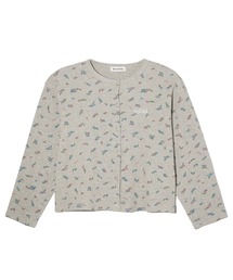 MILKFED. | FLORAL PATTERN WAFFLE CARDIGAN(カーディガン/ボレロ)