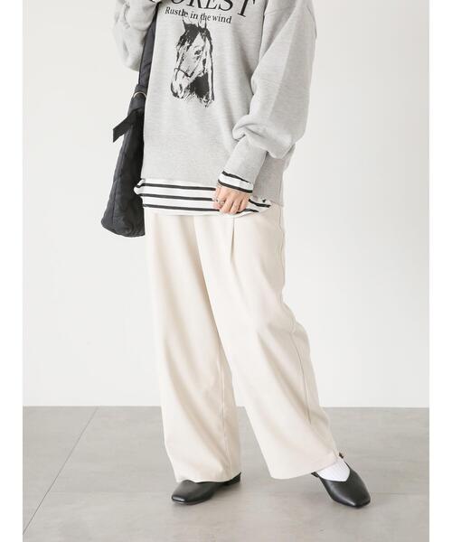 Lugnoncure(ルノンキュール)の「マリンパンツ(その他パンツ・レディース・グレー/オフホワイト/ネイビー・F)」の14枚目の写真