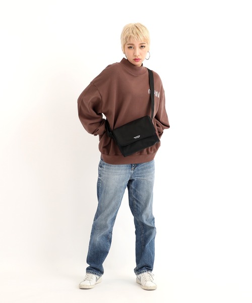 Manhattan Portage(マンハッタンポーテージ)の「Whitehall Shoulder Matte Twill(ショルダーバッグ・メンズ・ブラック・X-SMALL)」の11枚目の写真