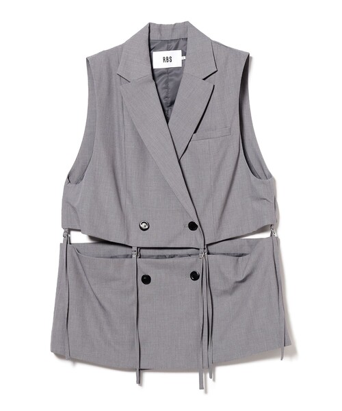 Ray BEAMS（レイビームス）の「RBS / ベルテッド 2way ジレ（ベスト