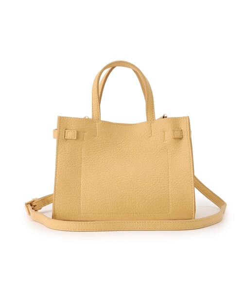 UNTITLED（アンタイトル）の「◆2WAYソフトミニショルダー（ショルダーバッグ・レディース・イエロー/サックスブルー/ライトベージュ・99）」の17枚目の写真