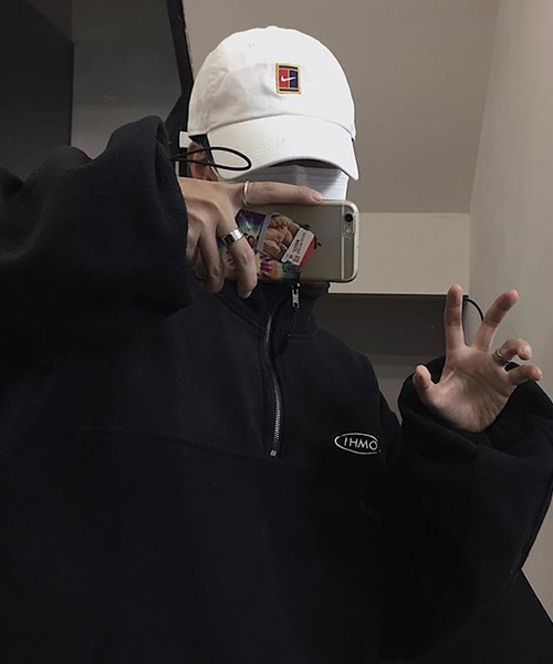 c.u.l（シーユーエル）の「フリース ハーフジップトップス culw595（その他トップス・レディース・ブラック/グリーン・XL/L/M）」の8枚目の写真