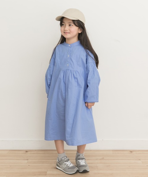 URBAN RESEARCH DOORS(アーバンリサーチドアーズ)の「切替ギャザーAラインワンピース(KIDS)(ワンピース・キッズ・ブルー系その他/ネイビー・105/120/135)」の17枚目の写真