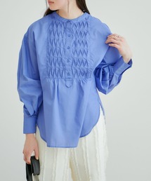 VIS | 【洗える】フロントタックデザインブラウス(シャツ/ブラウス)