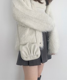 Heather | ギャザーミニショルダー　102456(ショルダーバッグ)